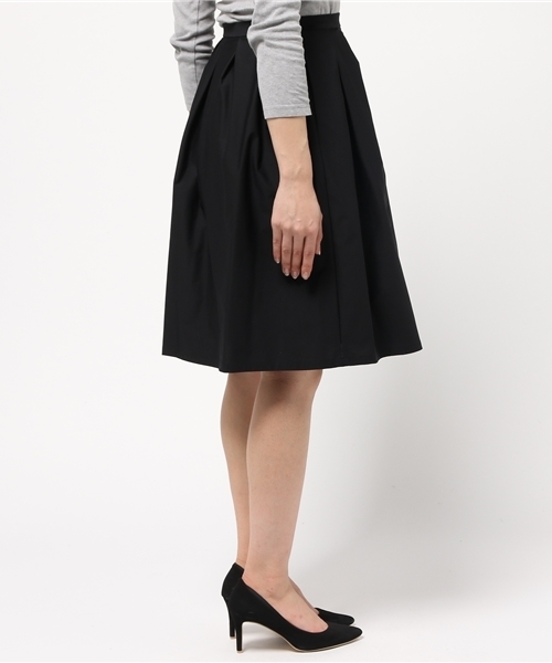 Spick & Span（スピックアンドスパン）の「WASHABLE タックスカート◆（スカート・レディース・ホワイト/グリーン/ベージュ/ネイビー・40/38/36/34）」の6枚目の写真