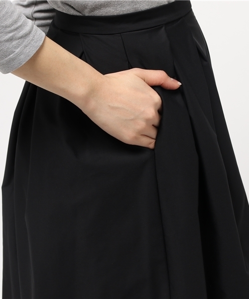 Spick & Span（スピックアンドスパン）の「WASHABLE タックスカート◆（スカート・レディース・ホワイト/グリーン/ベージュ/ネイビー・40/38/36/34）」の16枚目の写真