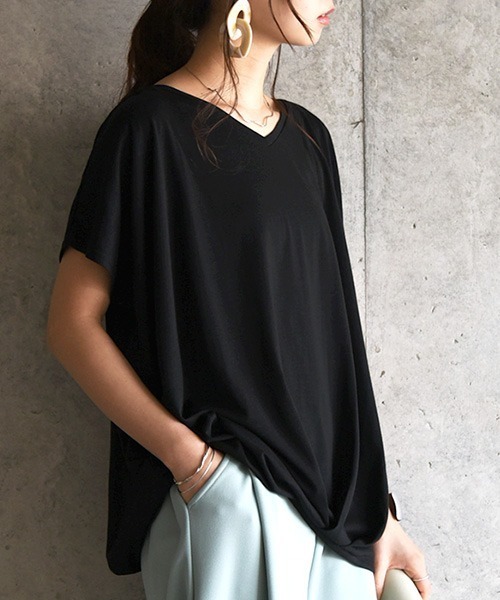 and it_(アンドイット)の「裾タックワイドプルオーバー(Tシャツ/カットソー)」|その他2