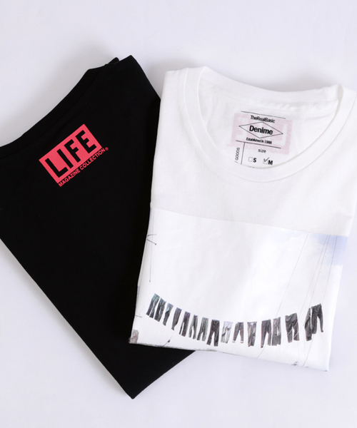 Denime（ドゥニーム）の「【Denime×LIFE MAGAZINE】ジーンズ フォト T/JEANS PHOTO T（Tシャツ/カットソー・メンズ・ホワイト/ブラック・LARGE/SMALL/X-LARGE/MEDIUM）」の12枚目の写真