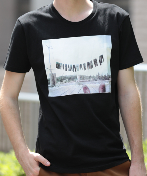 Denime（ドゥニーム）の「【Denime×LIFE MAGAZINE】ジーンズ フォト T/JEANS PHOTO T（Tシャツ/カットソー・メンズ・ホワイト/ブラック・LARGE/SMALL/X-LARGE/MEDIUM）」の14枚目の写真