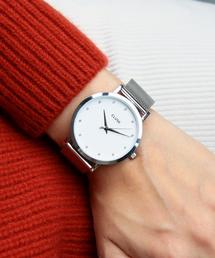 BEAUTY&YOUTH UNITED ARROWS | ＜CLUSE＞∴PAVANEメッシュ38mmフェイスウォッチ/シルバーカラー(アナログ腕時計)