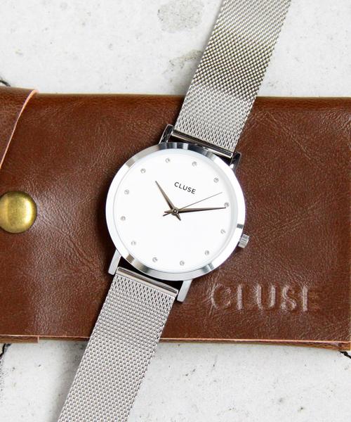 BEAUTY&YOUTH UNITED ARROWS(ビューティーアンドユースユナイテッドアローズ)の「<CLUSE>∴PAVANEメッシュ38mmフェイスウォッチ/シルバーカラー(アナログ腕時計・レディース・シルバー・FREE)」の8枚目の写真