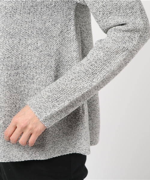 22 OCTOBRE（ヴァンドゥ－オクトーブル）の「カラーニット（ニット/セーター・レディース・ホワイト/イエロー/グレー/ブルー・2）」の9枚目の写真