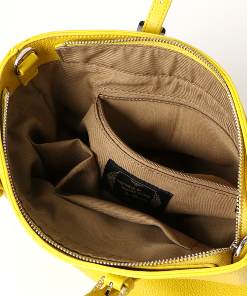 BEAU'RE SECOND(ビュレセカンド)の「【Beau're Second】カウレザー2WAYトートバッグ/BS-1903(トートバッグ・レディース・グレー/サックスブルー/イエロー・FREE)」の11枚目の写真
