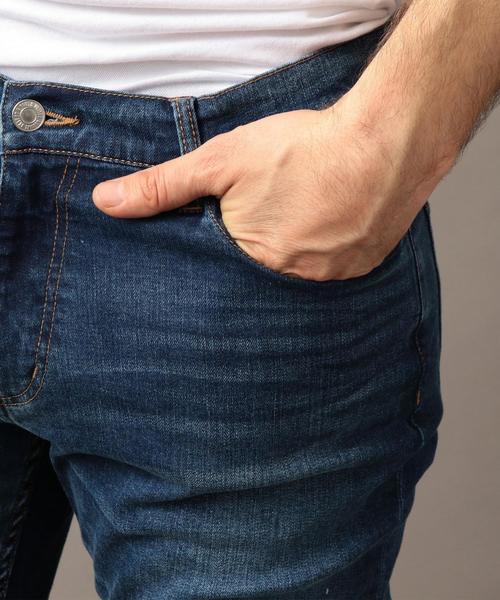 BEAUTY&YOUTH UNITED ARROWS(ビューティーアンドユースユナイテッドアローズ)の「【WEB限定】 by ジェギンス デニムパンツ ◆(デニムパンツ・メンズ・ネイビー/コバルトブルー/ブラック・LARGE/SMALL/MEDIUM)」の12枚目の写真