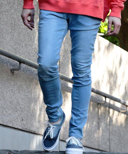 BEAUTY&YOUTH UNITED ARROWS(ビューティーアンドユースユナイテッドアローズ)の「【WEB限定】 by ジェギンス デニムパンツ ◆(デニムパンツ・メンズ・ネイビー/コバルトブルー/ブラック・LARGE/SMALL/MEDIUM)」の4枚目の写真