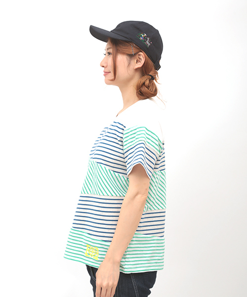 チチカカ（チチカカ）の「ボーダーパッチ　Ｔシャツ（Tシャツ/カットソー・レディース・その他1/その他2・LARGE/MEDIUM）」の17枚目の写真