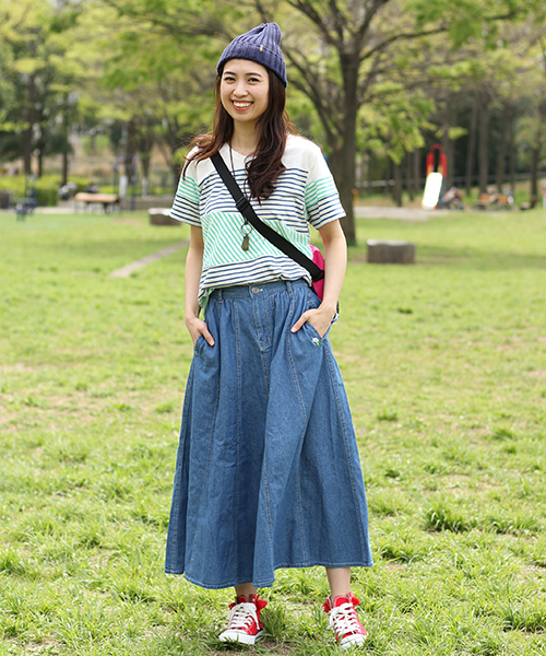 チチカカ（チチカカ）の「ボーダーパッチ　Ｔシャツ（Tシャツ/カットソー・レディース・その他1/その他2・LARGE/MEDIUM）」の22枚目の写真