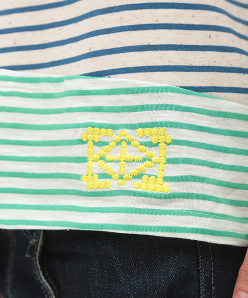 チチカカ（チチカカ）の「ボーダーパッチ　Ｔシャツ（Tシャツ/カットソー・レディース・その他1/その他2・LARGE/MEDIUM）」の20枚目の写真