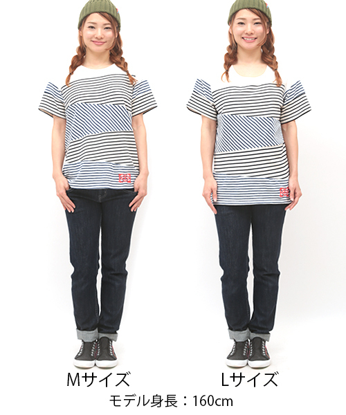 チチカカ（チチカカ）の「ボーダーパッチ　Ｔシャツ（Tシャツ/カットソー・レディース・その他1/その他2・LARGE/MEDIUM）」の9枚目の写真