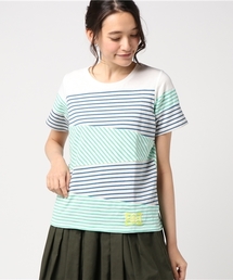 チチカカ | ボーダーパッチ　Ｔシャツ(Tシャツ/カットソー)