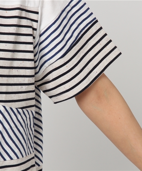 チチカカ（チチカカ）の「ボーダーパッチ　Ｔシャツ（Tシャツ/カットソー・レディース・その他1/その他2・LARGE/MEDIUM）」の6枚目の写真