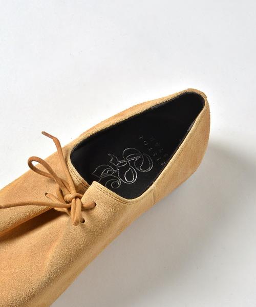 SHIPS JET BLUE（シップスジェットブルー）の「PASTOL STAR: スエードレースアップ シューズ◇（その他シューズ・メンズ・ベージュ・8/10/7/9）」の3枚目の写真