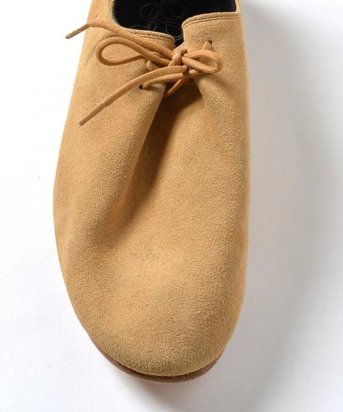 SHIPS JET BLUE（シップスジェットブルー）の「PASTOL STAR: スエードレースアップ シューズ◇（その他シューズ・メンズ・ベージュ・8/10/7/9）」の4枚目の写真