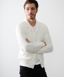 AKM（エイケイエム）の「AKM ショールカラーカーディガン