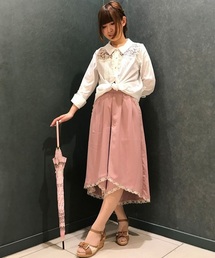 axes femme | チューリップヘムワイドパンツ(その他パンツ)