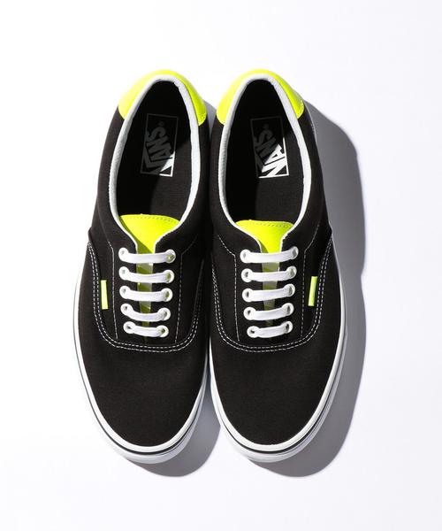 VANS(バンズ)の「<VANS(バンズ)> ERA59 NEON LEATHER/スニーカー ◆(スニーカー・メンズ・ブラック・10/9/9h/8h/7h/8)」の2枚目の写真