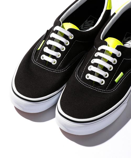 VANS(バンズ)の「<VANS(バンズ)> ERA59 NEON LEATHER/スニーカー ◆(スニーカー・メンズ・ブラック・10/9/9h/8h/7h/8)」の6枚目の写真
