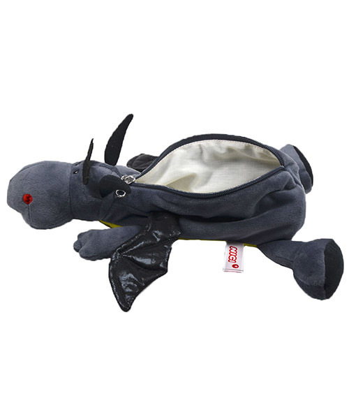 nici（ニキ）の「NICI/フィギュアポーチ ドラゴン（おもちゃ・レディース・ネイビー・ONE SIZE）」の3枚目の写真
