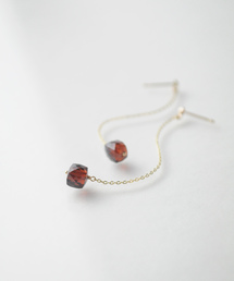 専用anq. K18 レザー ホールダイヤ アメリカンピアス anq.（アンク）の「【anq.】K18・レーザーホールダイヤ アメリカン