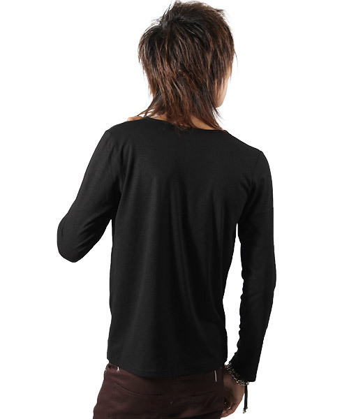 新品 BACKCHANNEL 23AW カットソー ロンT 黒XL 新品 BACKCHANNEL 23AW カットソー ロンT 黒XL Back Channel