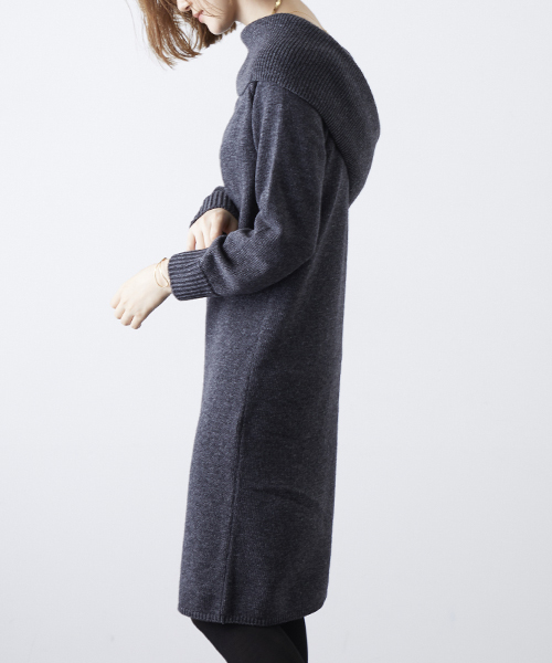 alexiastam スカート alexiastamアリシアスタン オフショルダーニット  