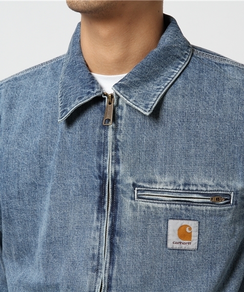 Carhartt WIP（カーハートダブリューアイピー）の「DETROIT JACKET（ブルゾン・メンズ・ワンウォッシュ・LARGE/MEDIUM/SMALL/X-LARGE）」の6枚目の写真