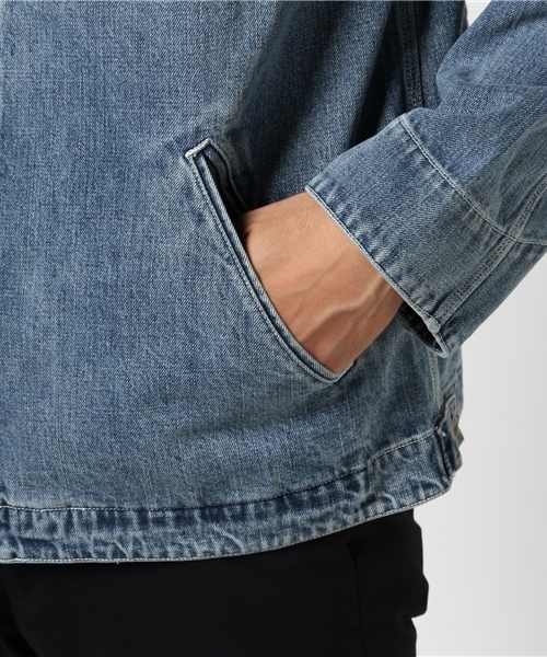 Carhartt WIP（カーハートダブリューアイピー）の「DETROIT JACKET（ブルゾン・メンズ・ワンウォッシュ・LARGE/MEDIUM/SMALL/X-LARGE）」の3枚目の写真