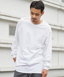 GILDAN | ギルダン ビッグシルエット USAオーバーサイズ ロングスリーブTシャツ(Tシャツ/カットソー)