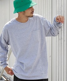 GILDAN | ギルダン ビッグシルエット USAオーバーサイズ ロングスリーブTシャツ(Tシャツ/カットソー)