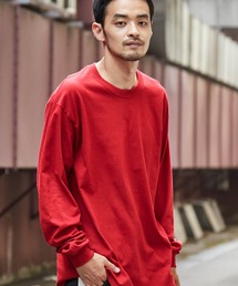 ギルダン ビッグシルエット USAオーバーサイズ ロングスリーブTシャツ 無地T トップス Tシャツ