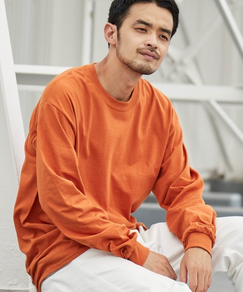 GILDAN�i�M���_���j�́u�M���_�� �r�b�O�V���G�b�g USA�I�[�o�[�T�C�Y �����O�X���[�uT�V���c�iT�V���c/�J�b�g�\�[�j�v�b�I�����W�n���̑�