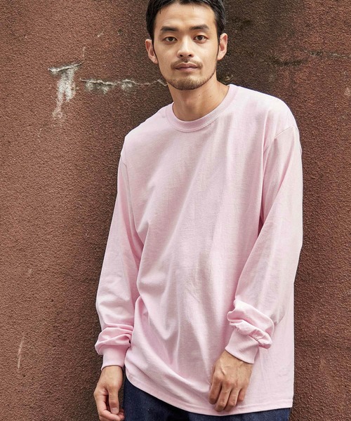 GILDAN�i�M���_���j�́u�M���_�� �r�b�O�V���G�b�g USA�I�[�o�[�T�C�Y �����O�X���[�uT�V���c�iT�V���c/�J�b�g�\�[�j�v�b�s���N