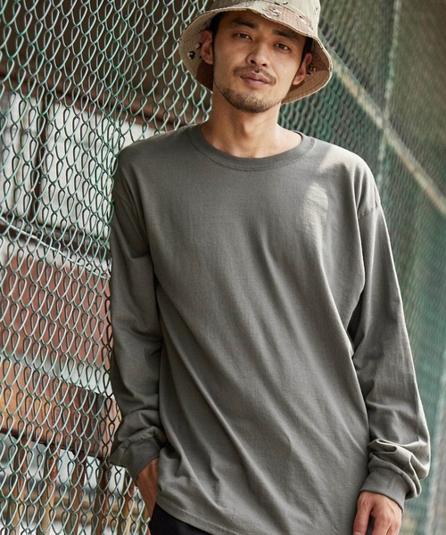 GILDAN�i�M���_���j�́u�M���_�� �r�b�O�V���G�b�g USA�I�[�o�[�T�C�Y �����O�X���[�uT�V���c�iT�V���c/�J�b�g�\�[�j�v�b�`���R�[���O���[