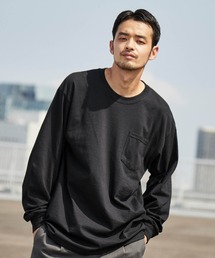 ギルダン ビッグシルエット USAオーバーサイズ ロングスリーブTシャツ 無地T トップス Tシャツ