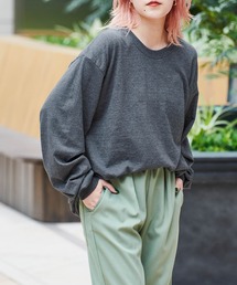 ギルダン ビッグシルエット USAオーバーサイズ ロングスリーブTシャツ 無地T トップス Tシャツ
