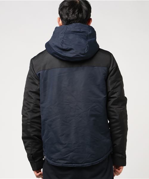 A.S.M（エーエスエム）の「ツートン/タスランマウンテンパーカーツートン/裏ボア（マウンテンパーカー・メンズ・カーキ/ベージュ/ネイビー/グリーン系カモフラージュ/グレー系カモフラージュ・52/48/50）」の6枚目の写真