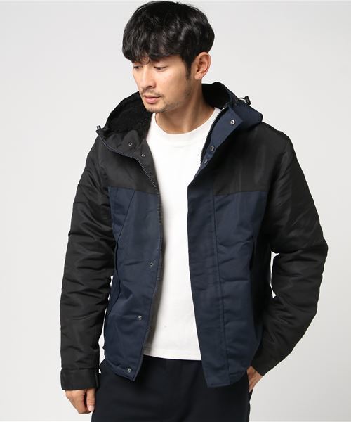 A.S.M（エーエスエム）の「ツートン/タスランマウンテンパーカーツートン/裏ボア（マウンテンパーカー・メンズ・カーキ/ベージュ/ネイビー/グリーン系カモフラージュ/グレー系カモフラージュ・52/48/50）」の11枚目の写真