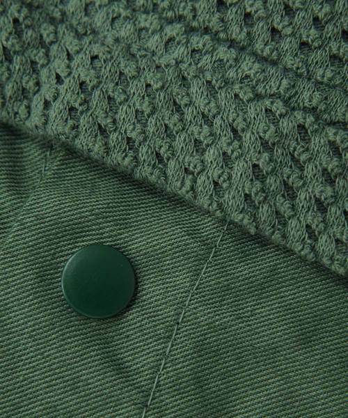 CABANE de ZUCCa（カバンドズッカ）の「ワッフルジャージィー（Tシャツ/カットソー・メンズ・カーキ/ライトグレー/ネイビー・M size）」の9枚目の写真