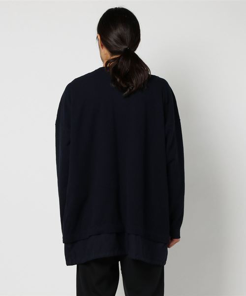 CABANE de ZUCCa（カバンドズッカ）の「ワッフルジャージィー（Tシャツ/カットソー・メンズ・カーキ/ライトグレー/ネイビー・M size）」の5枚目の写真