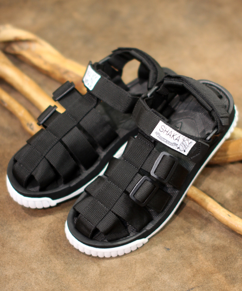 SHAKA（シャカ）の「【SHAKA / シャカ】HIKER（サンダル・メンズ・グレー/オリーブ/ブラック/ブラック系その他/カーキブラウン/ブラック系その他2/グリーン系その他/パープル系その他/ネイビー・23cm/24cm/25cm/26cm/27cm/28cm）」の2枚目の写真