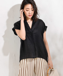 RIVE DROITE | 【洗える】リネンスキッパーシャツ(シャツ/ブラウス)