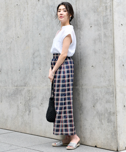 RIVE DROITE（リヴドロワ）の「【洗える】リネンスキッパーシャツ（シャツ/ブラウス・レディース・ホワイト/ブラック/オレンジ/ベージュ/カーキ・FREE）」の12枚目の写真