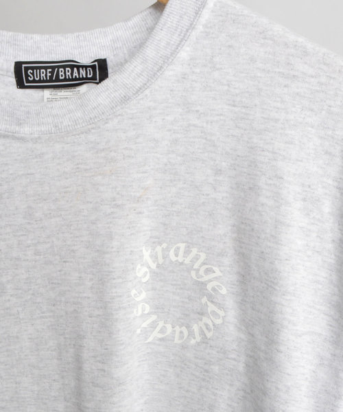 SURF/BRAND（サーフブランド）の「SURF/BRAND サーフブランド SinkプリントTシャツ（Tシャツ/カットソー・メンズ・グレー/ネイビー・M）」の4枚目の写真