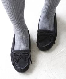 coen | 【2018FW新作】ベーシックモカシン(モカシン/デッキシューズ)