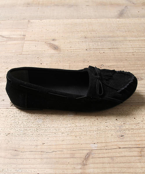 coen（コーエン）の「【2018FW新作】ベーシックモカシン（モカシン/デッキシューズ・レディース・モカ/イエロー/レッド/ブラック・LARGE/MEDIUM/SMALL）」の22枚目の写真