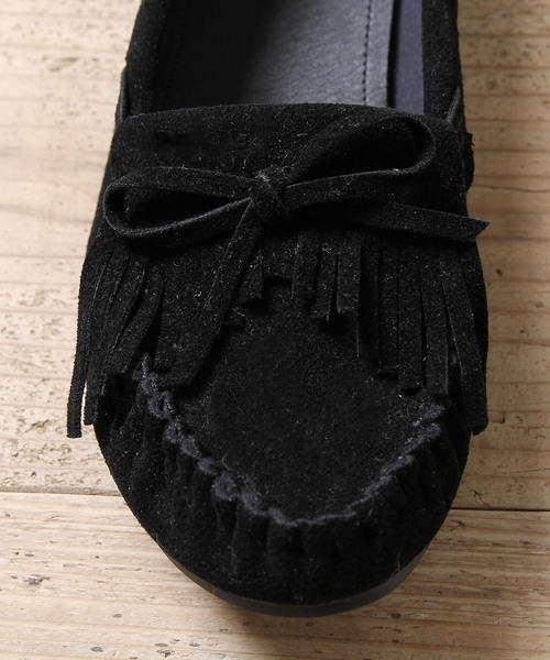 coen（コーエン）の「【2018FW新作】ベーシックモカシン（モカシン/デッキシューズ・レディース・モカ/イエロー/レッド/ブラック・LARGE/MEDIUM/SMALL）」の21枚目の写真