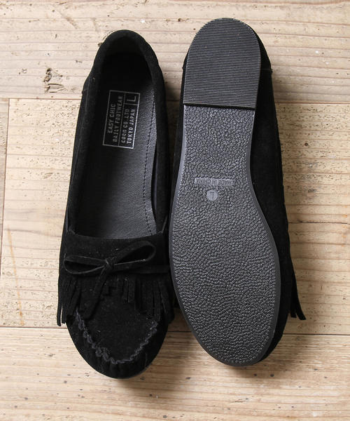 coen（コーエン）の「【2018FW新作】ベーシックモカシン（モカシン/デッキシューズ・レディース・モカ/イエロー/レッド/ブラック・LARGE/MEDIUM/SMALL）」の20枚目の写真