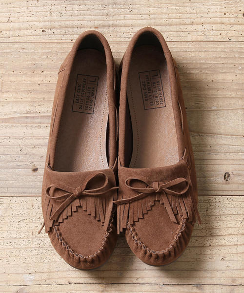 coen（コーエン）の「【2018FW新作】ベーシックモカシン（モカシン/デッキシューズ・レディース・モカ/イエロー/レッド/ブラック・LARGE/MEDIUM/SMALL）」の19枚目の写真